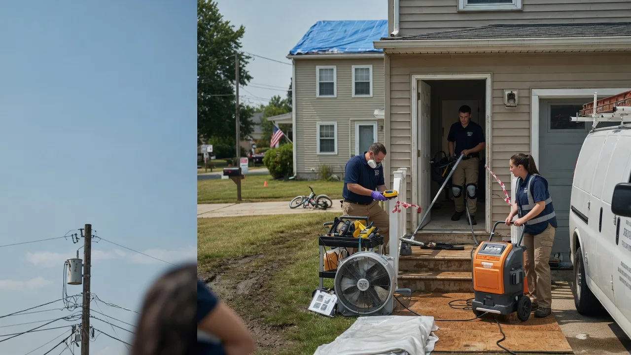 Water Damage Repair in De Land, IL near me